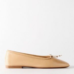 Zara Leather Ballet Flats